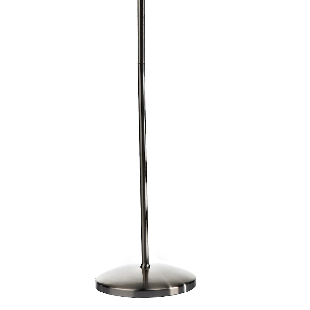 Antique Brass Modern Adjustable Stem Dome Head Floor Task & Reading Light 162cm - Image 4
