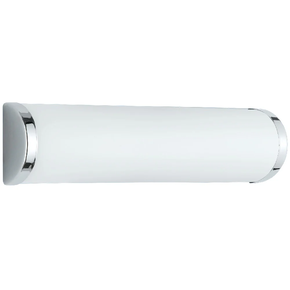 Polished Chrome Modern 2 Light Bathroom Wall Light IP21