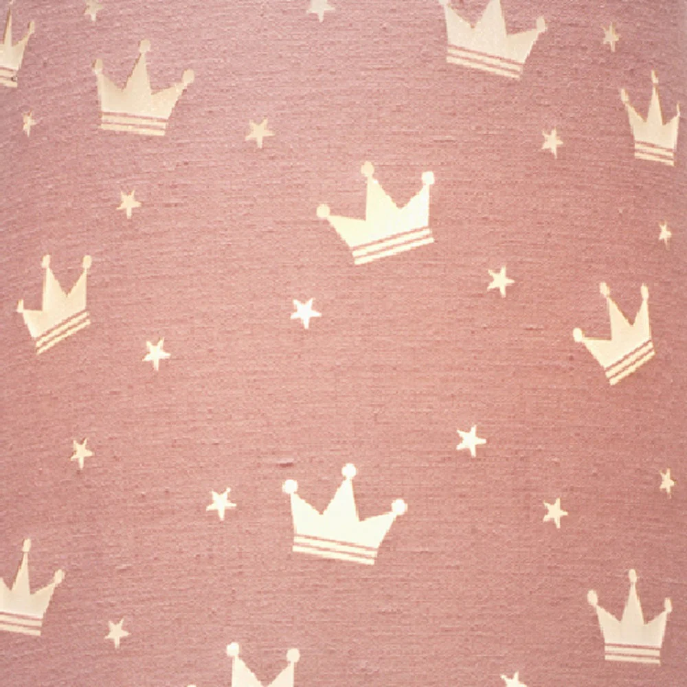 Britalia BR470 PI Pink Princess Crown Design Easy Fit Kids Pendant Shade 23cm - Image 3