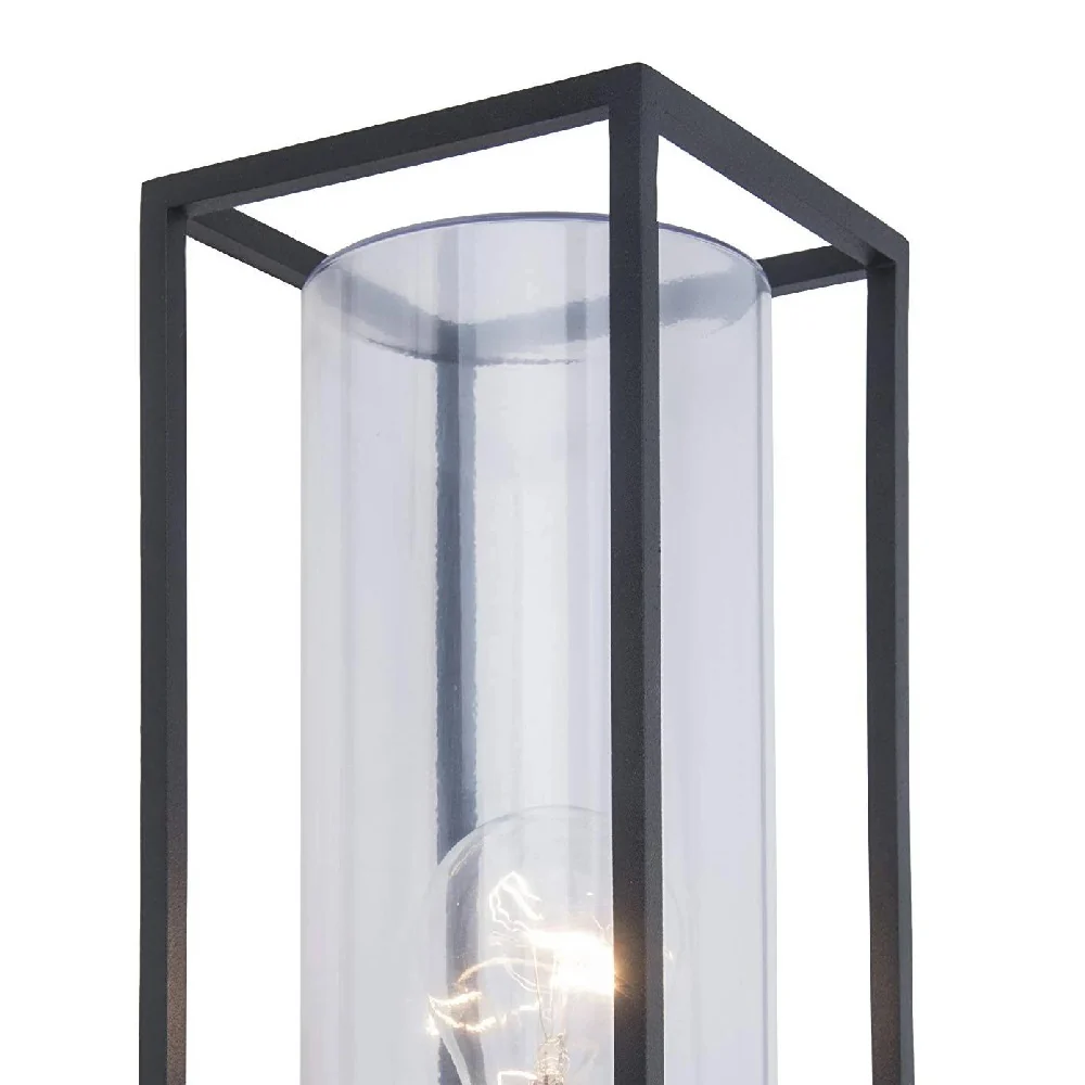 Britalia BR5288802012 Matt Black Outdoor Vintage Up Lantern Wall Light with PIR - Image 2