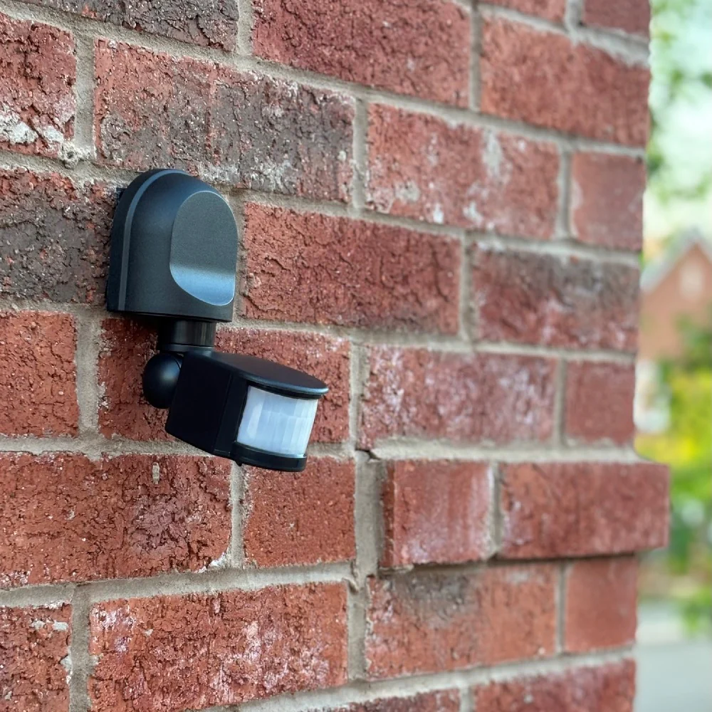 Black Modern 180 Degree Adjustable Pir Motion Sensor IP44 - Image 4