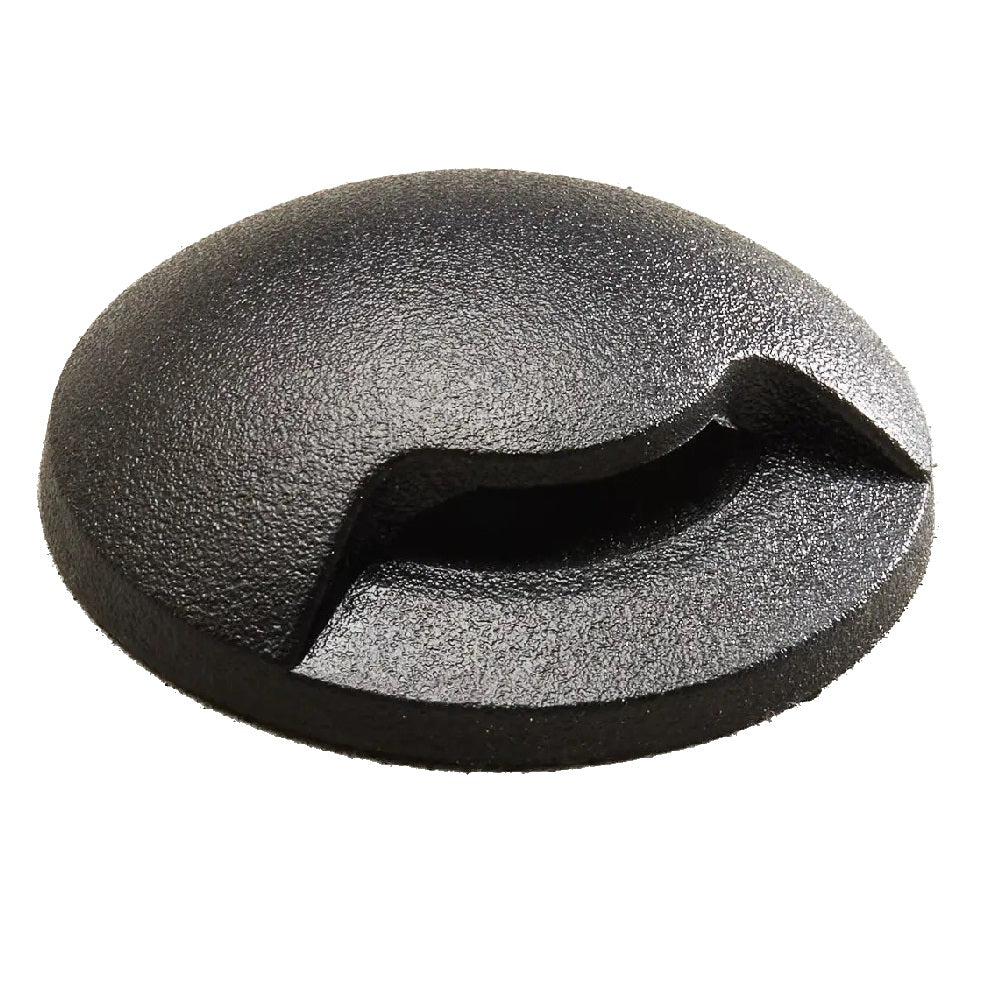 LED Black Outdoor Recessed Ground & Wall Single Slot Light 5cm | Coastal IP67