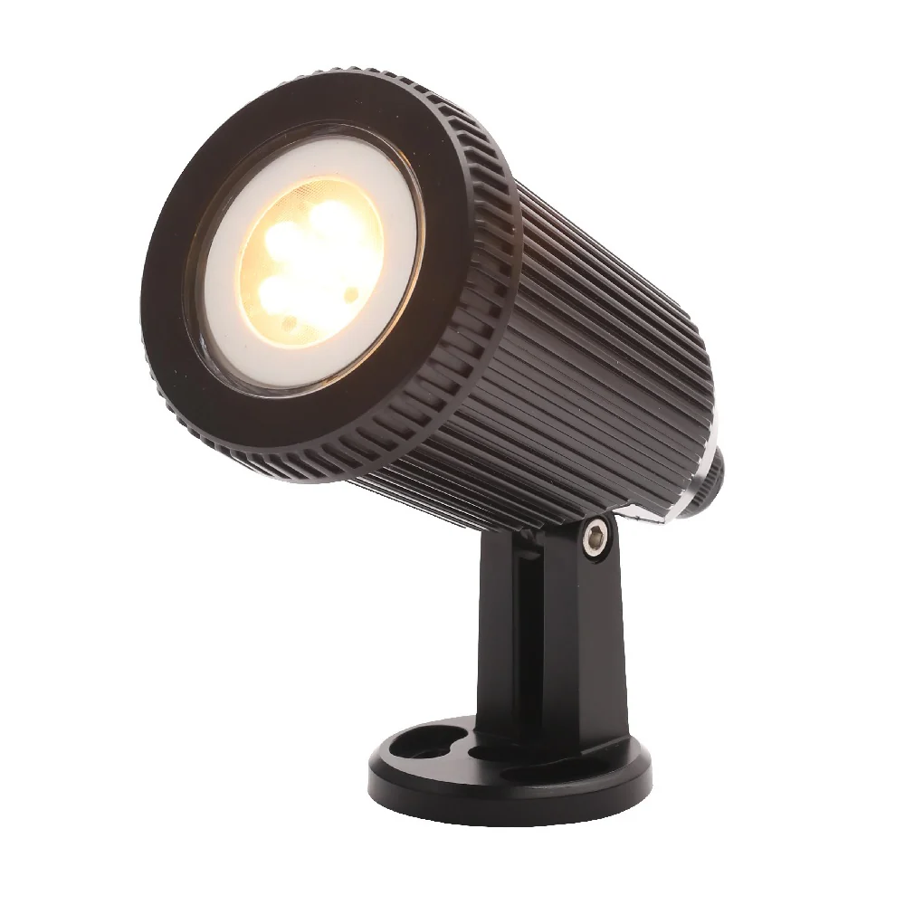 Britalia BRCZ-31806-BLK Black Outdoor Modern Dual Mounted Spike Spot Light - Image 2