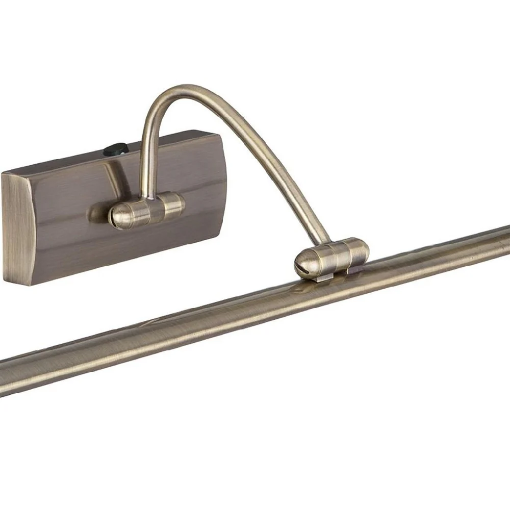 LED Antique Brass Modern Adjustable Head Picture Light 380mm - Image 2