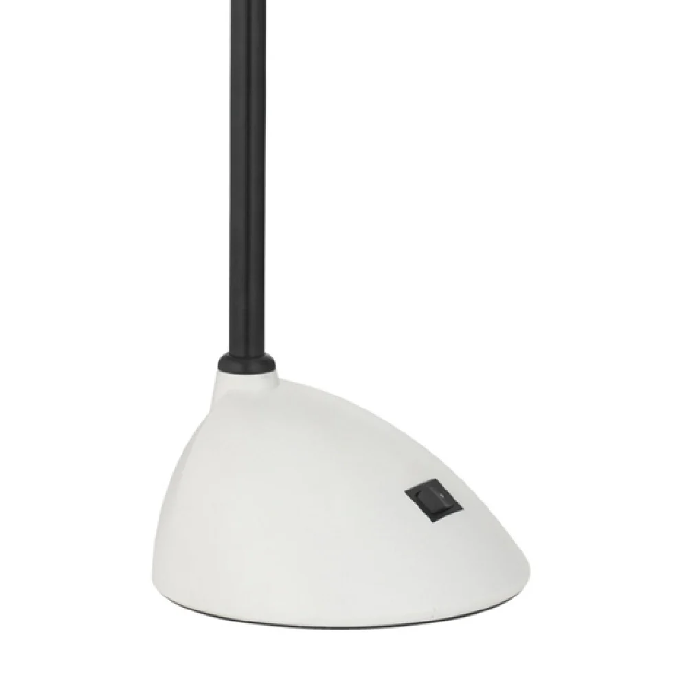 LED White Modern Switched Adjustable Table Desk Lamp - Image 2