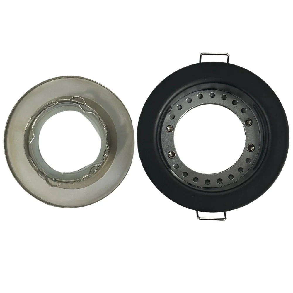 Matt Black IP20 Fire Rated Twist Lock GU10 Recessed Downlight - Image 3
