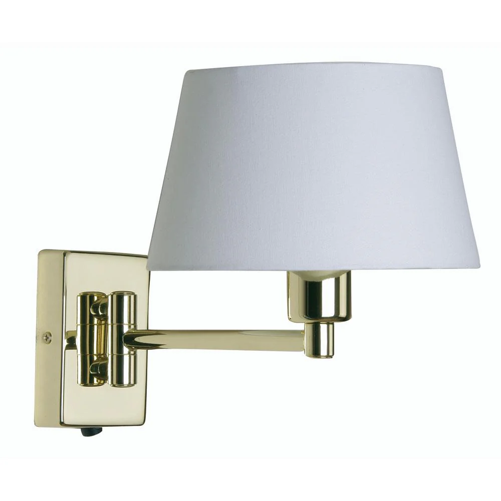 Oaks 721 PB Armada Polished Brass Swing Arm Wall Bracket (Fitting Only)