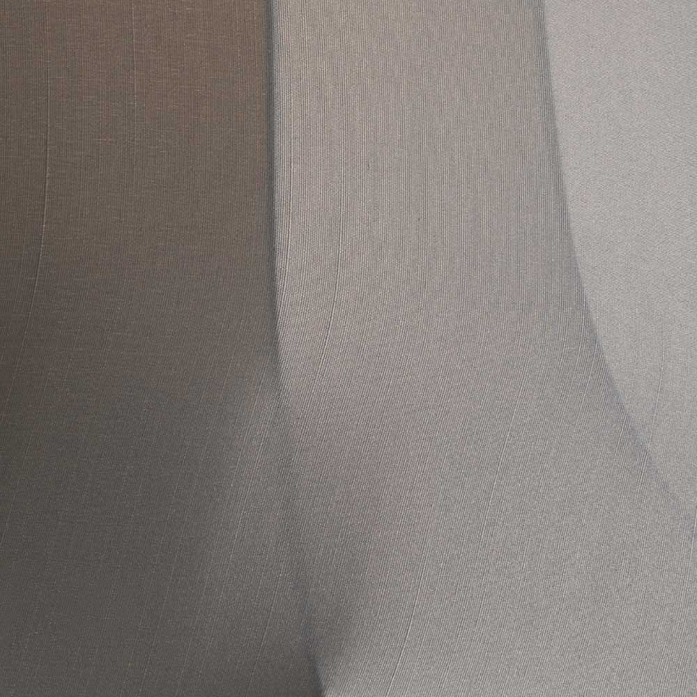 12" Slate Grey Traditional Faux Silk Scalloped Lamp Shade 30cm - Image 3