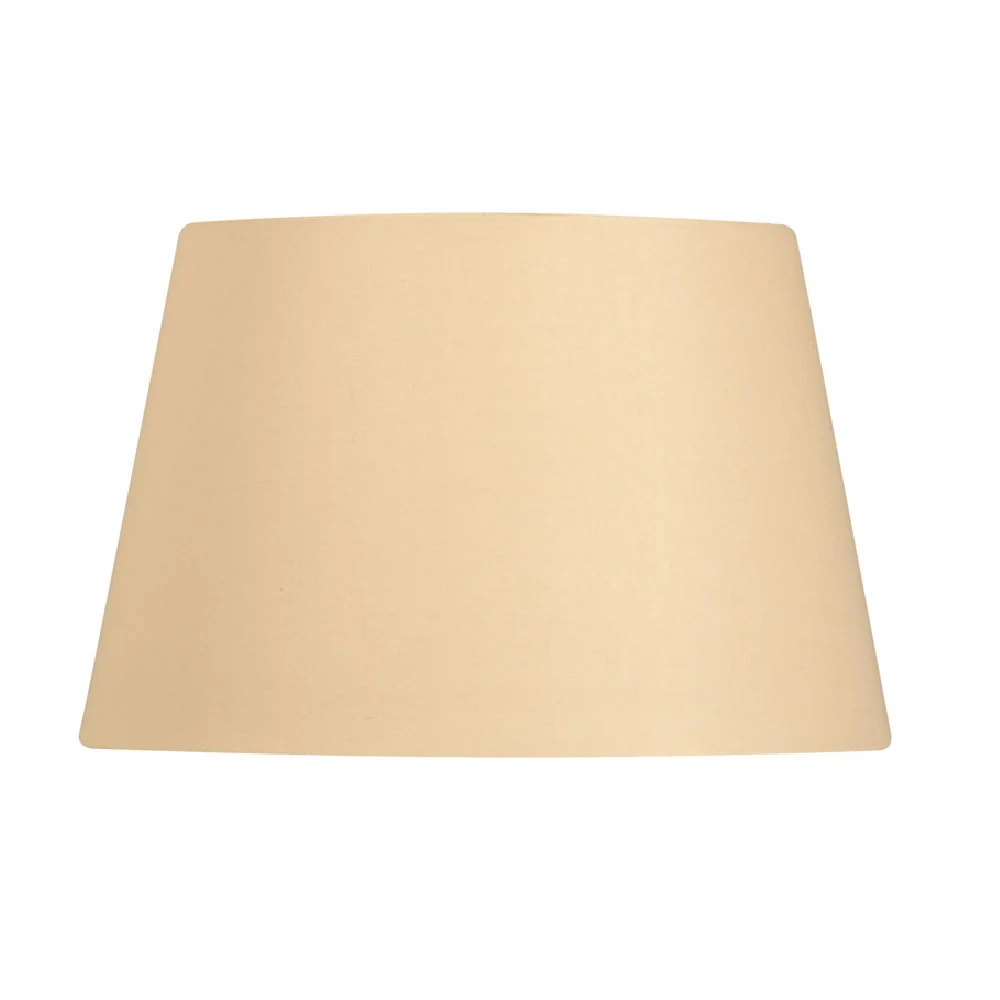 Oaks S901/8 BG Beige 8" Vintage Cotton Drum Lamp Shade