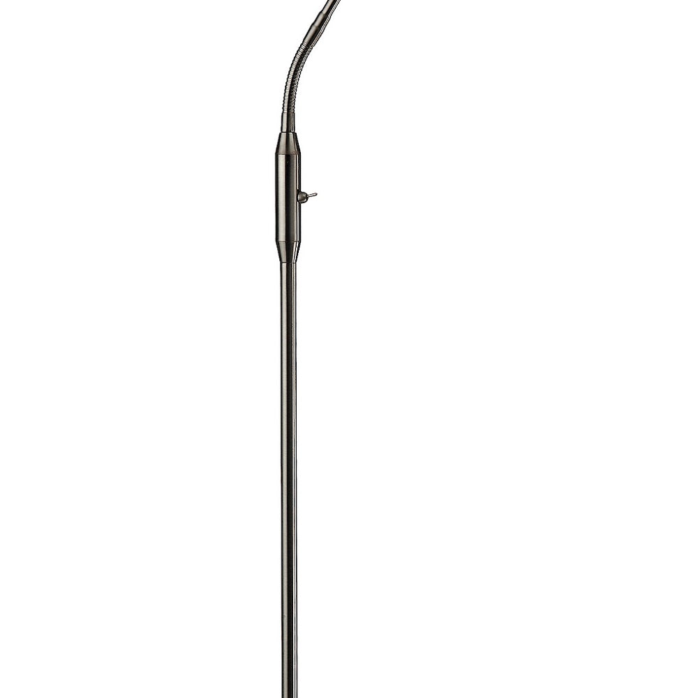 Satin Chrome Modern Adjustable Stem Dome Head Floor Task & Reading Light 162cm - Image 3