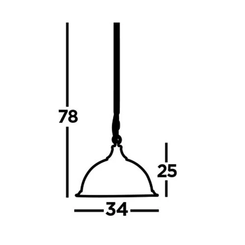 Satin Chrome & Opal Ribbed Glass Vintage Dome Pendant Light 34cm - Image 4
