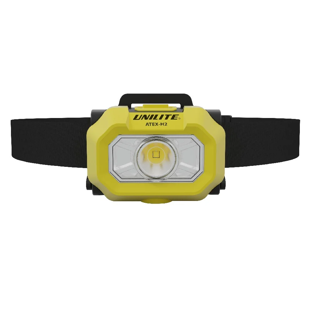 Unilite ATEX-H2 LED ATEX Zone 0 Headlight Torch 225 Lumen 3 x AAA