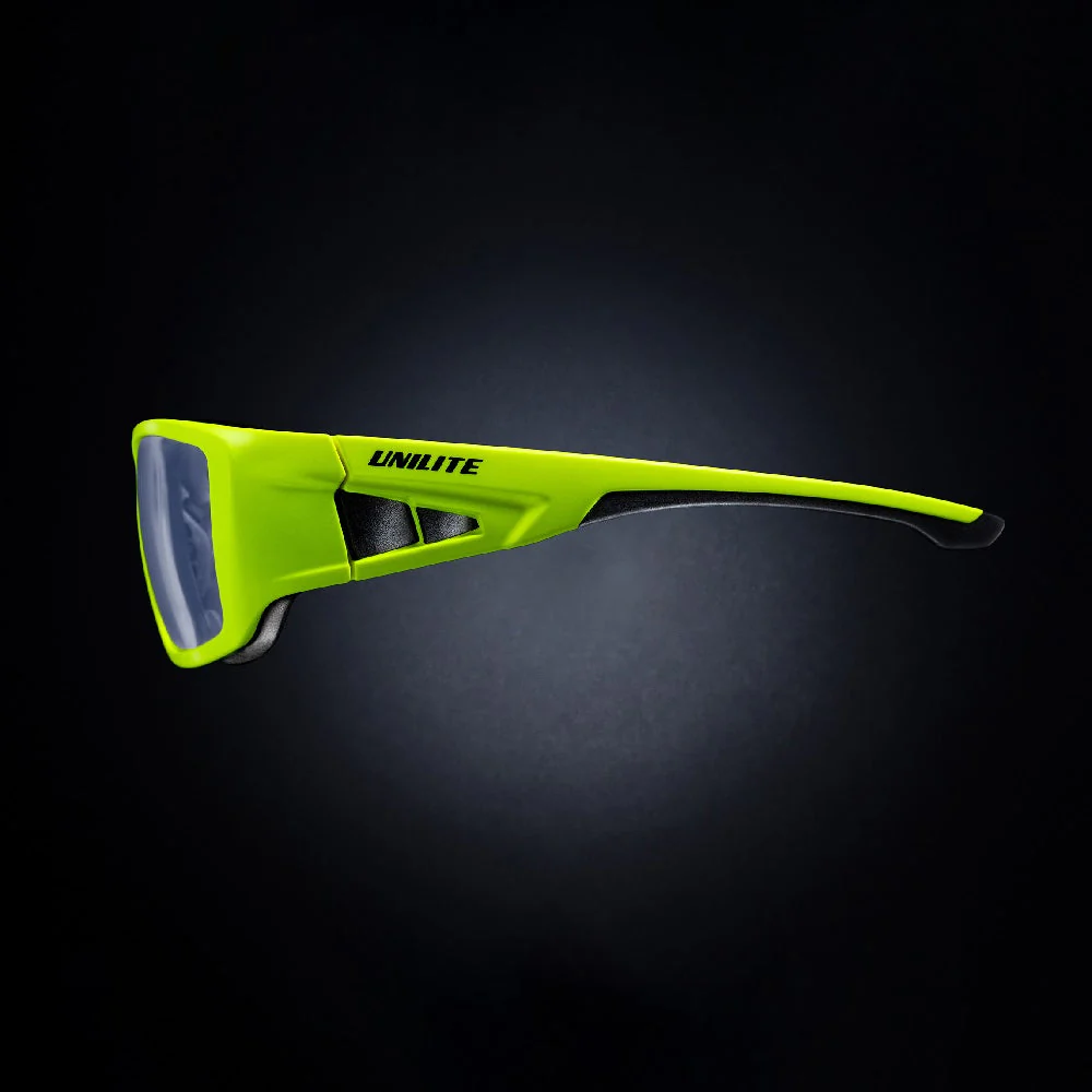 Unilite SG-YFG Safety Glasses with Clear Lens & Foam Gasket UV Protection Anti Scratch Anti Fog Lens - Image 5