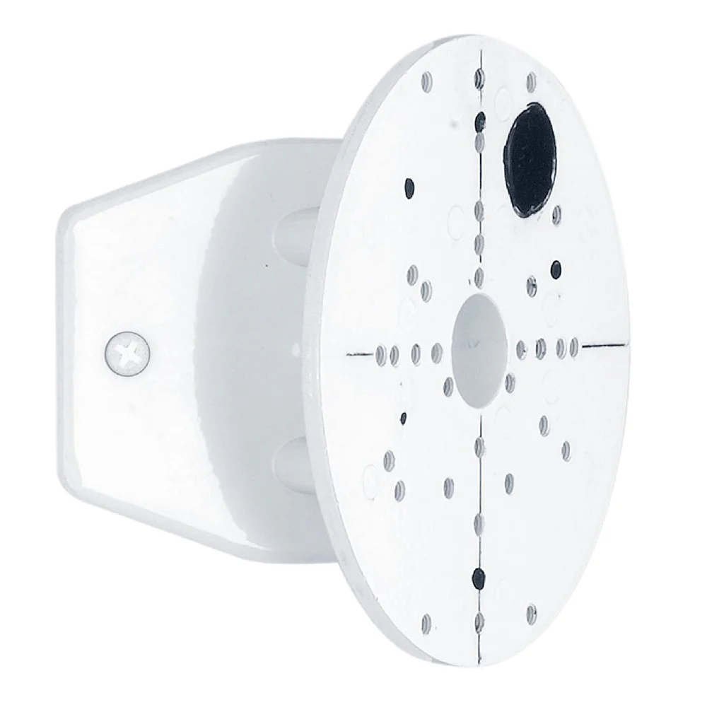 White Steel Corner Mounting Universal Bracket for Outdoor Lighting